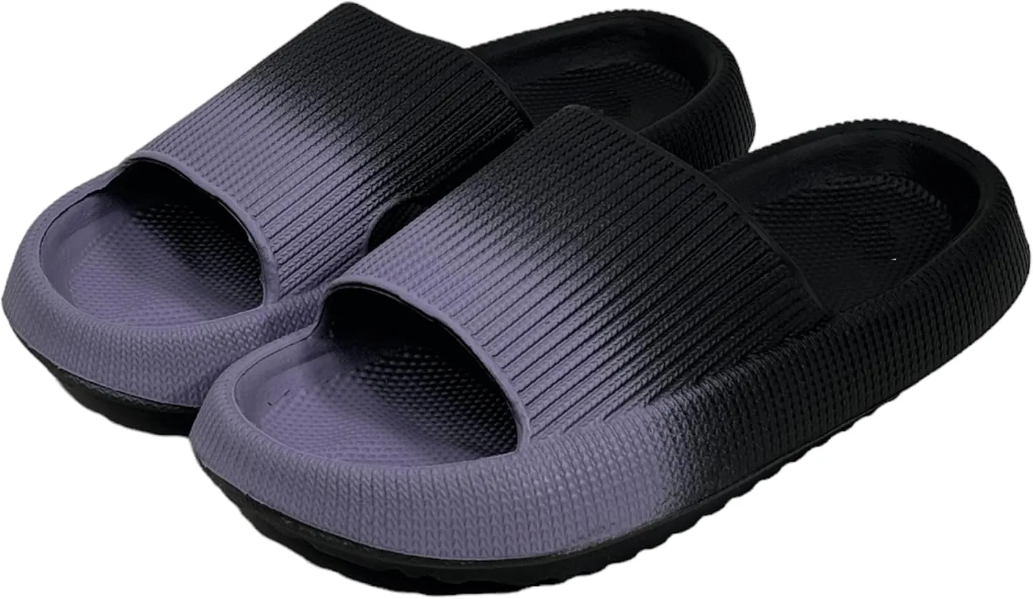 Pillow Slippers for Women Non Slip Quick Drying Shower Slides Bathroom Sandals | Ultra Cushion | Thick Sole