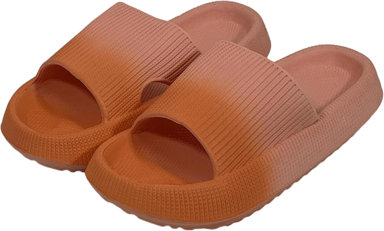 Pillow Slippers for Women Non Slip Quick Drying Shower Slides Bathroom Sandals | Ultra Cushion | Thick Sole