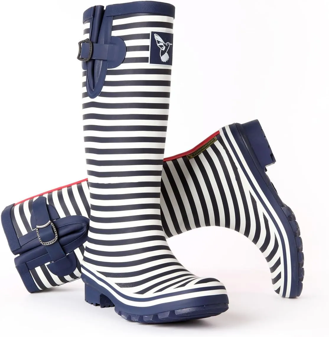 Rain Boots For Women Waterproof Boots Garden Shoes Outdoor Use with Comfortable Insole Knee High Rubber Rain Boot Gumboots Rain Footwear Wellies