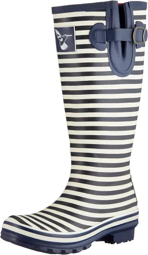 Rain Boots For Women Waterproof Boots Garden Shoes Outdoor Use with Comfortable Insole Knee High Rubber Rain Boot Gumboots Rain Footwear Wellies