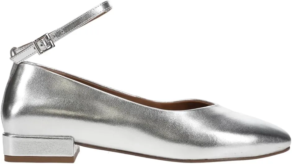 Seychelles Women's Pumpkin Metallic Ballet Flat