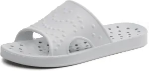 shevalues Shower Shoes for Women with Arch Support Quick Drying Pool Slides Lightweight Beach Sandals with Drain Holes