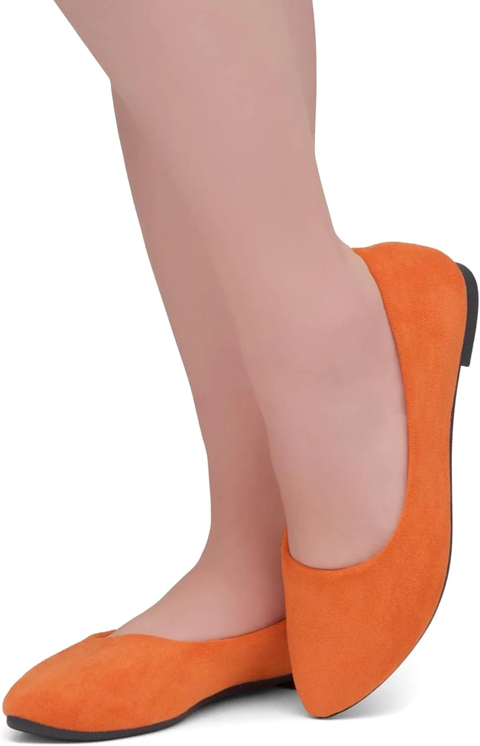 Shoe Land Womens SL-Kathleen Ballet Flats Pointed Toe Flat Shoes Classic Ballerina Comfort Dressy Shoes for Daily Work Office