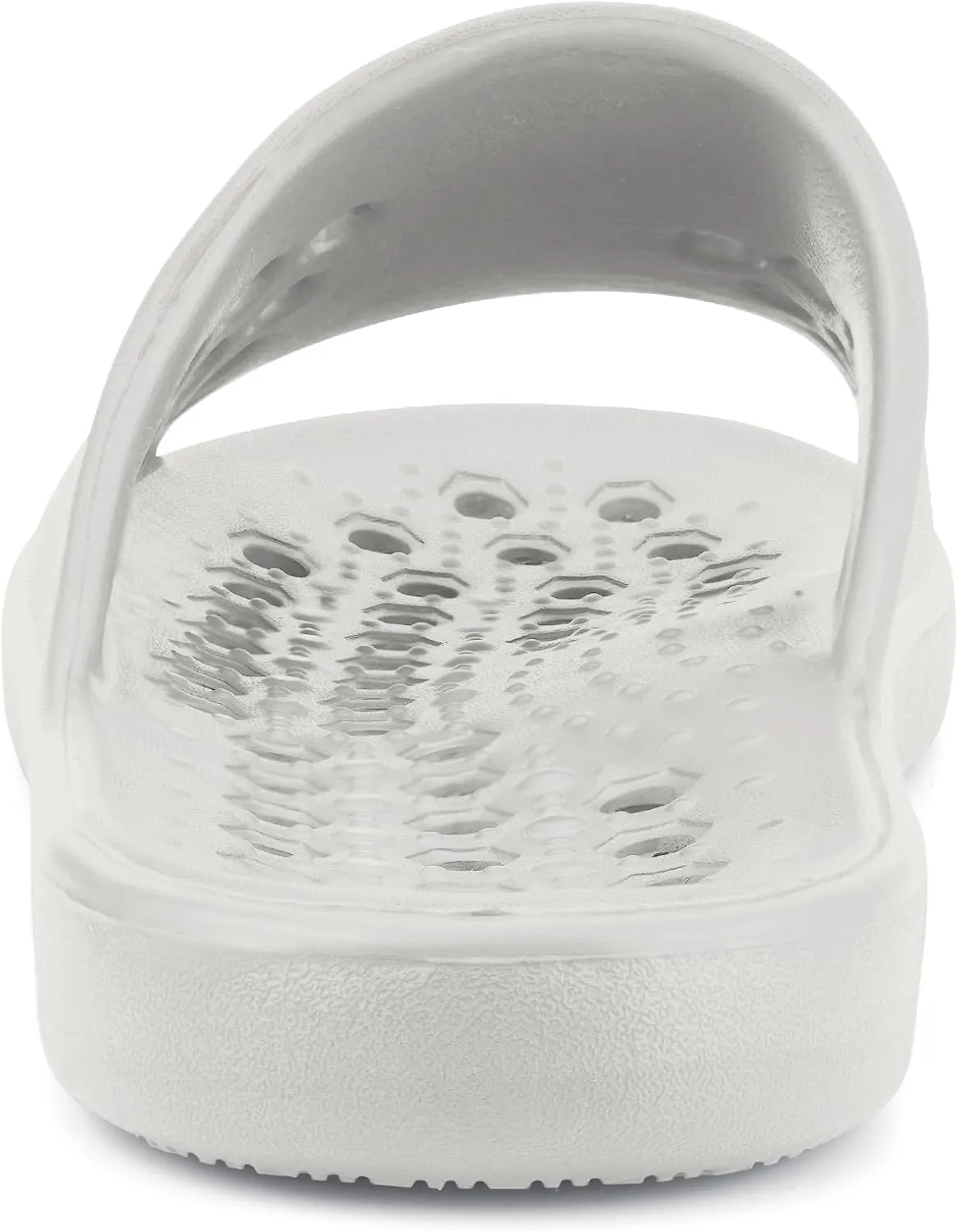 Shower Shoes for Womens Mens Massage Pool Slides with Arch Support Quick Drying Beach Sandals Non Slip Summer Bathroom Indoor House Slippers with Drain Holes