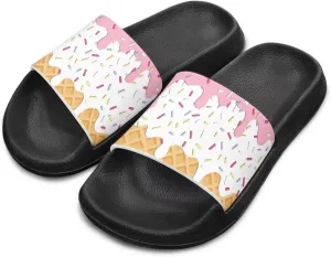Slides for Boys Girls Quick Drying Kids Slides Sandals Non-Slip
