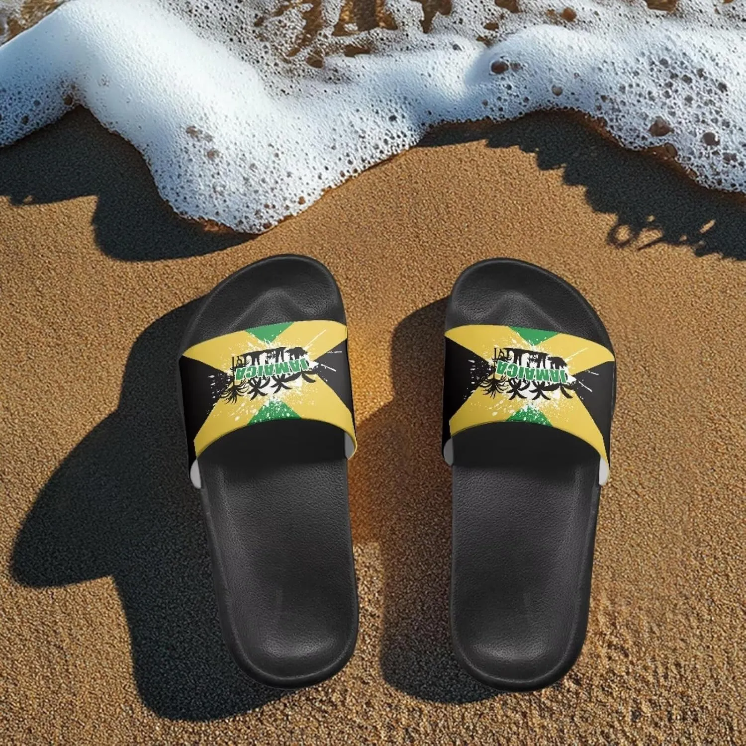 Slippers for Women Men Non Slip Quick Drying Shower Slides Bathroom Sandals EVA Flat Sandals