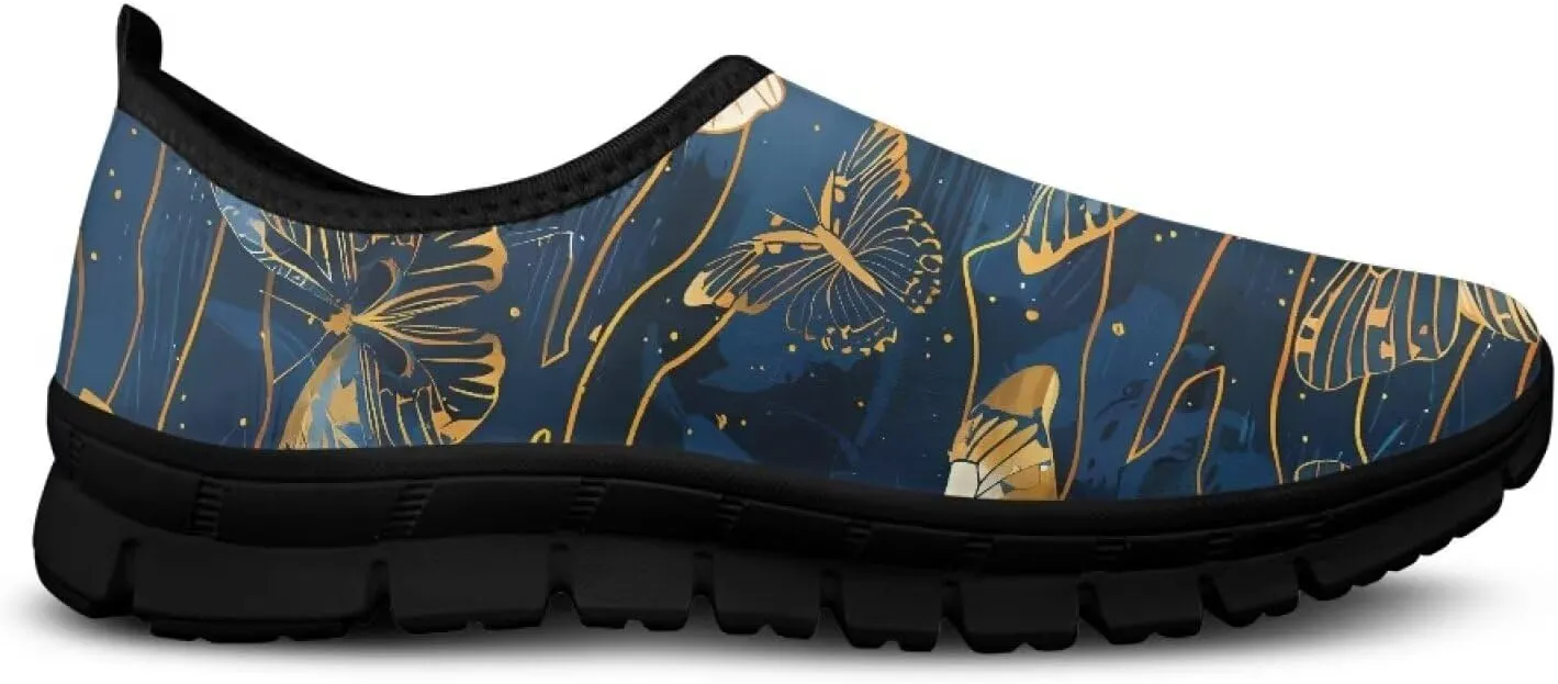 Sneakers Shoes Womens Comfortable, Fashion Sneakers Lightweight Slip On Shoes Casual Flats Shoes for Walking Daily