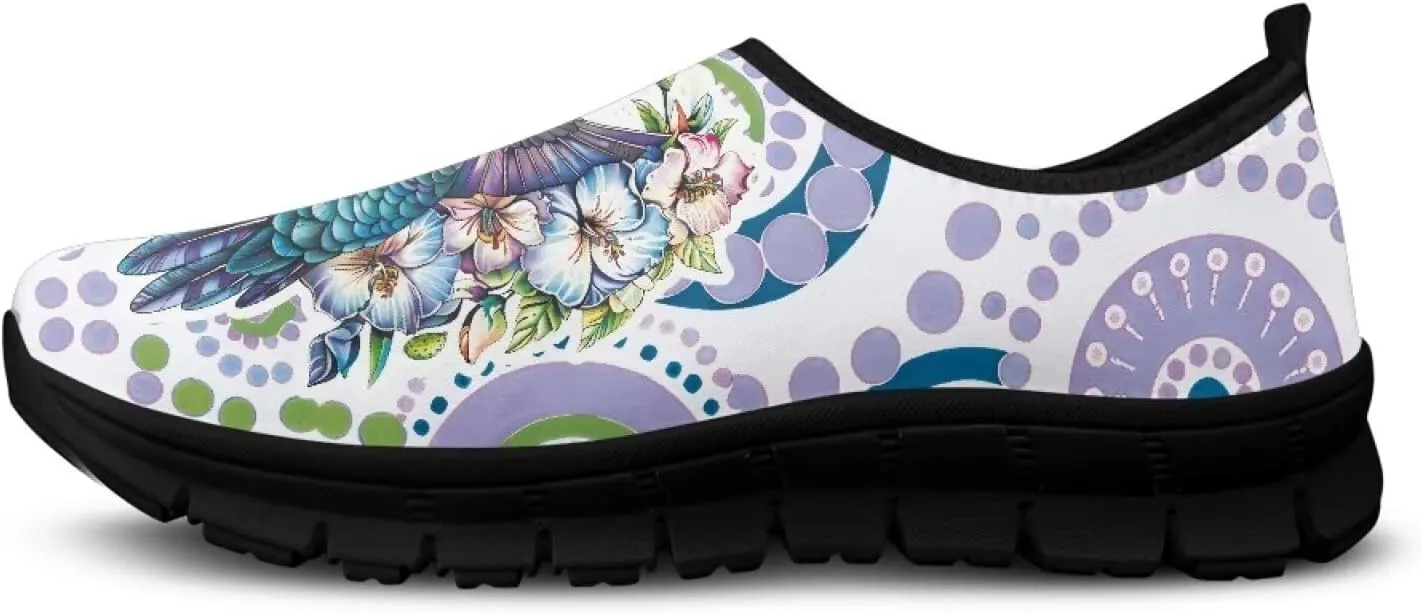 Sneakers Shoes Womens Comfortable, Fashion Sneakers Lightweight Slip On Shoes Casual Flats Shoes for Walking Daily