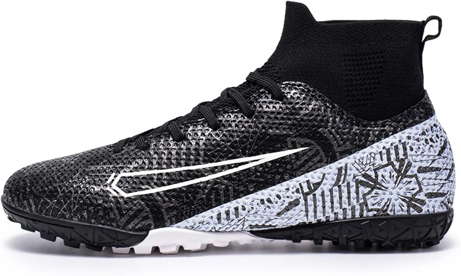Soccer Cleats Mens Womens Turf Soccer Shoes Indoor Unisex AG TF Football Boots Adult Youth Wide Training Shoes Outdoor