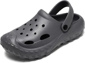 Sunporx Women's Mens Garden Clogs Comfort Breathable Unisex Quick Drying Sandals Summer Anti-Slip Beach Clogs Shoes