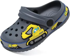 Toddler Boys Girls Cute Clogs Garden Shoes Slip on Shoes Lightweight Slides Slippers Summer Indoor Outdoor Kids Beach Pool Water Sandals