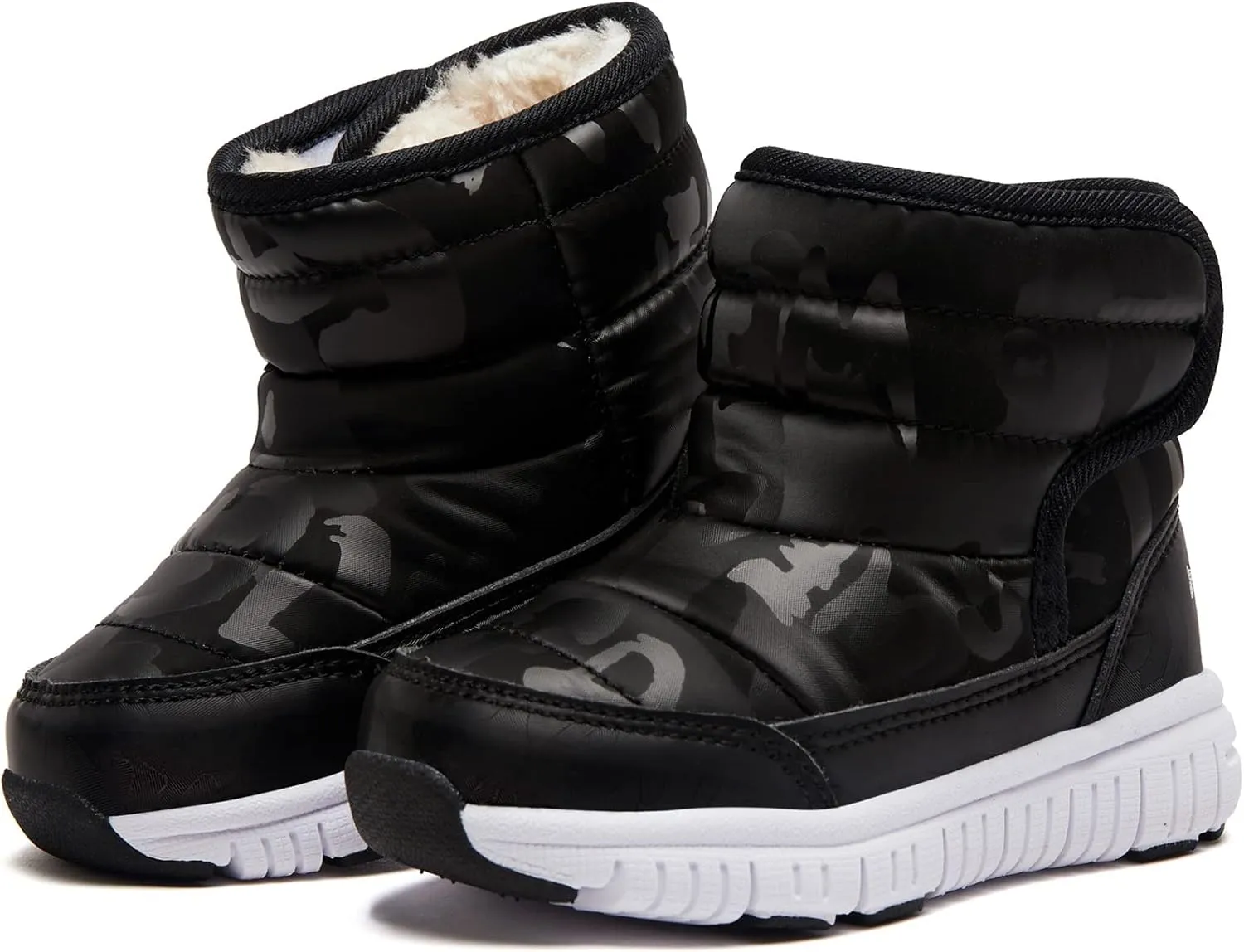 Toddler Snow Boots for Girls Boys Cold Weather Outdoor Warm Waterproof Winter Boots (Toddler/Little Kids)