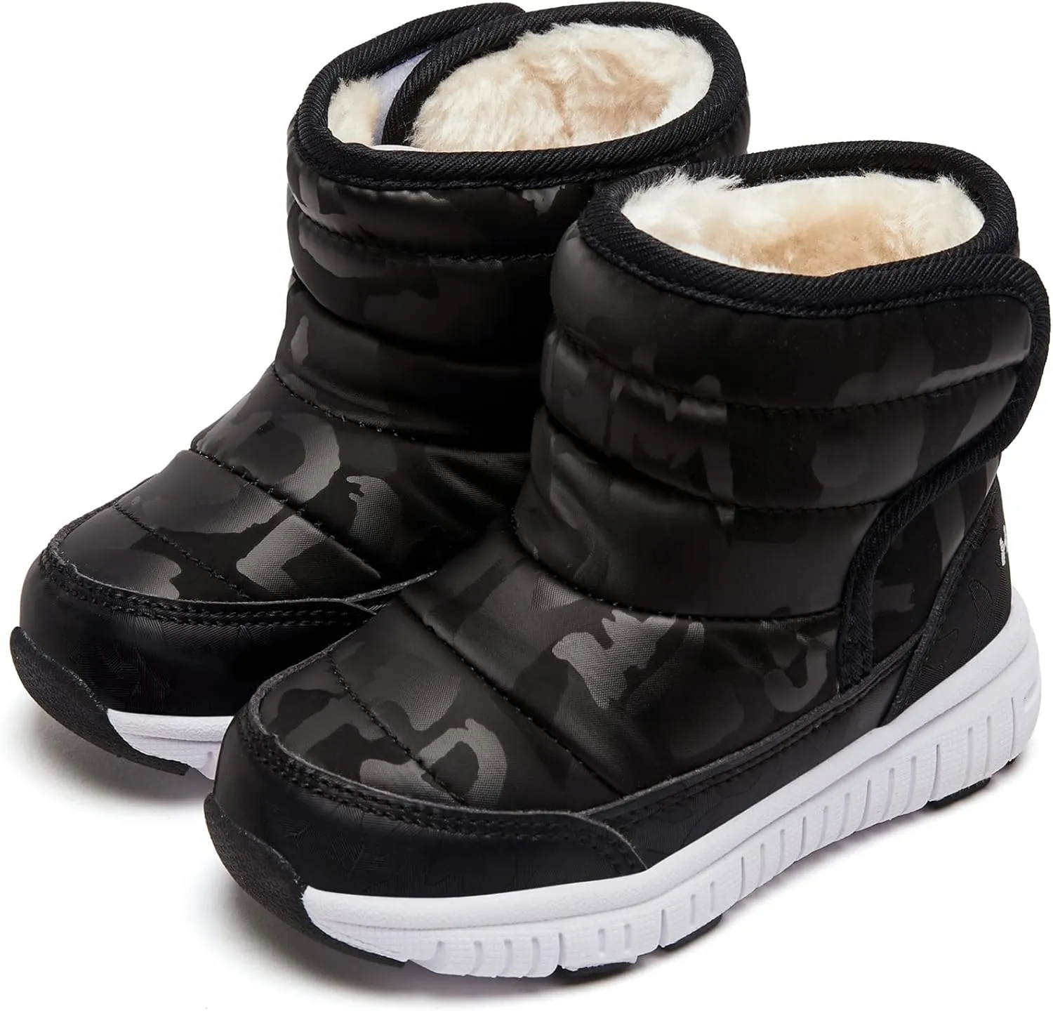 Toddler Snow Boots for Girls Boys Cold Weather Outdoor Warm Waterproof Winter Boots (Toddler/Little Kids)