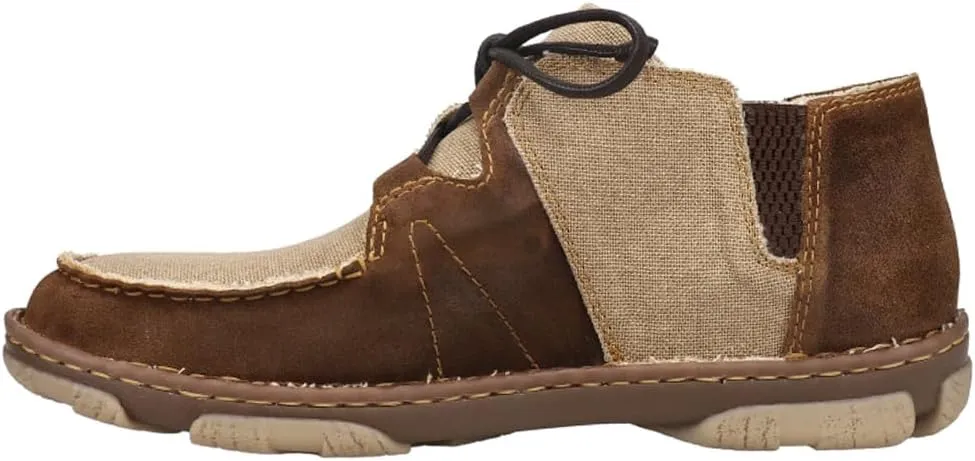 Tony Lama Mens Nudo Lace Up Casual Boots Low-Top - Beige, Brown