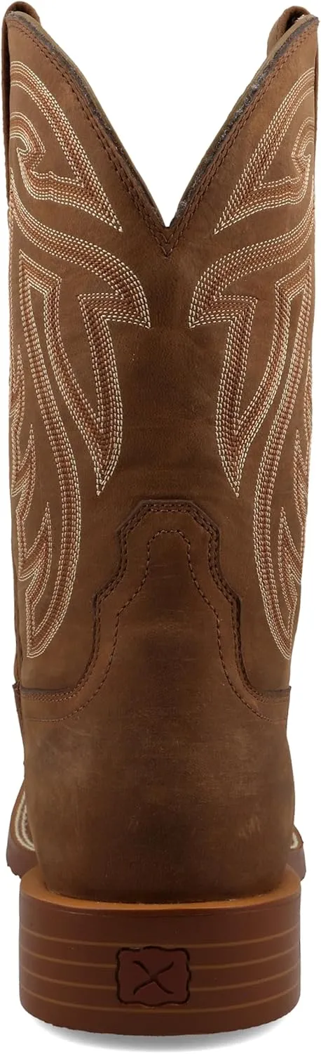 Twisted X Men's 11" Tech X Boot, Wide Square Toe with Tech X