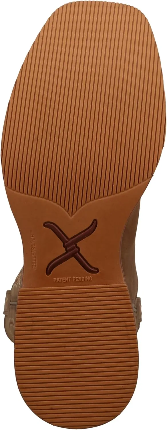 Twisted X Men's 11" Tech X Boot, Wide Square Toe with Tech X