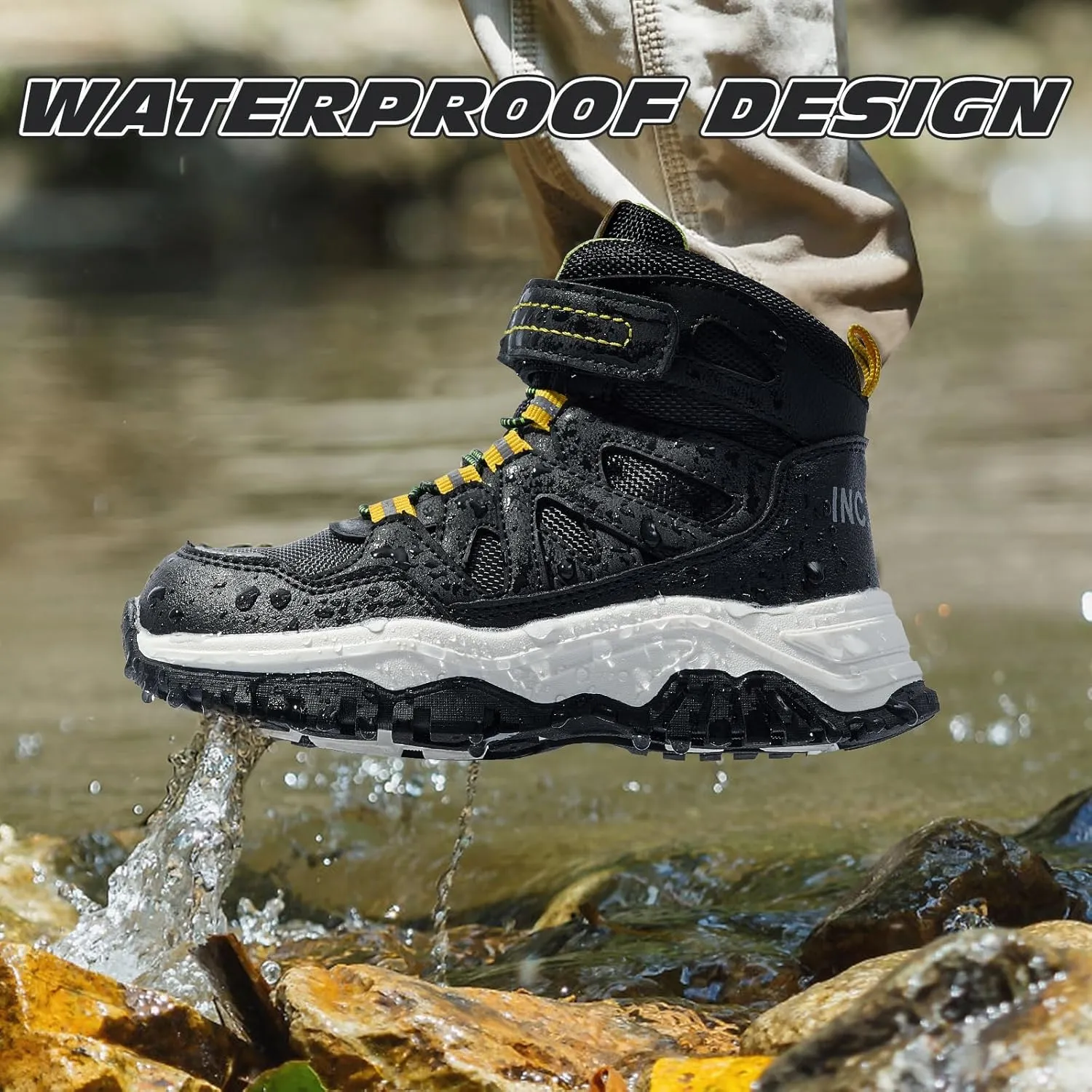 TZJS Kids Hiking Shoes Suitable Hiking Shoes for Both Boys and Girls,Boys Hiking Shoes,Kids Hiking Boots,Toddler Hiking