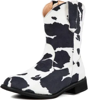 Unisex child cowboy boots kids western boots boys and girls rodeo bootie