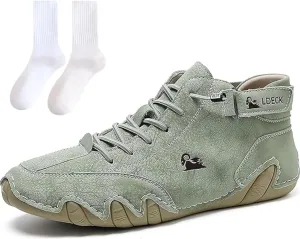 Vogany Shoes Orthopedic Sneakers, Vogany Waterproof and Breathable Orthopedic Shoes, Winter Outdoor Arch Support High Top Boots