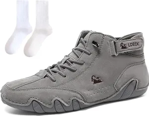 Vogany Shoes Orthopedic Sneakers, Vogany Waterproof and Breathable Orthopedic Shoes, Winter Outdoor Arch Support High Top Boots
