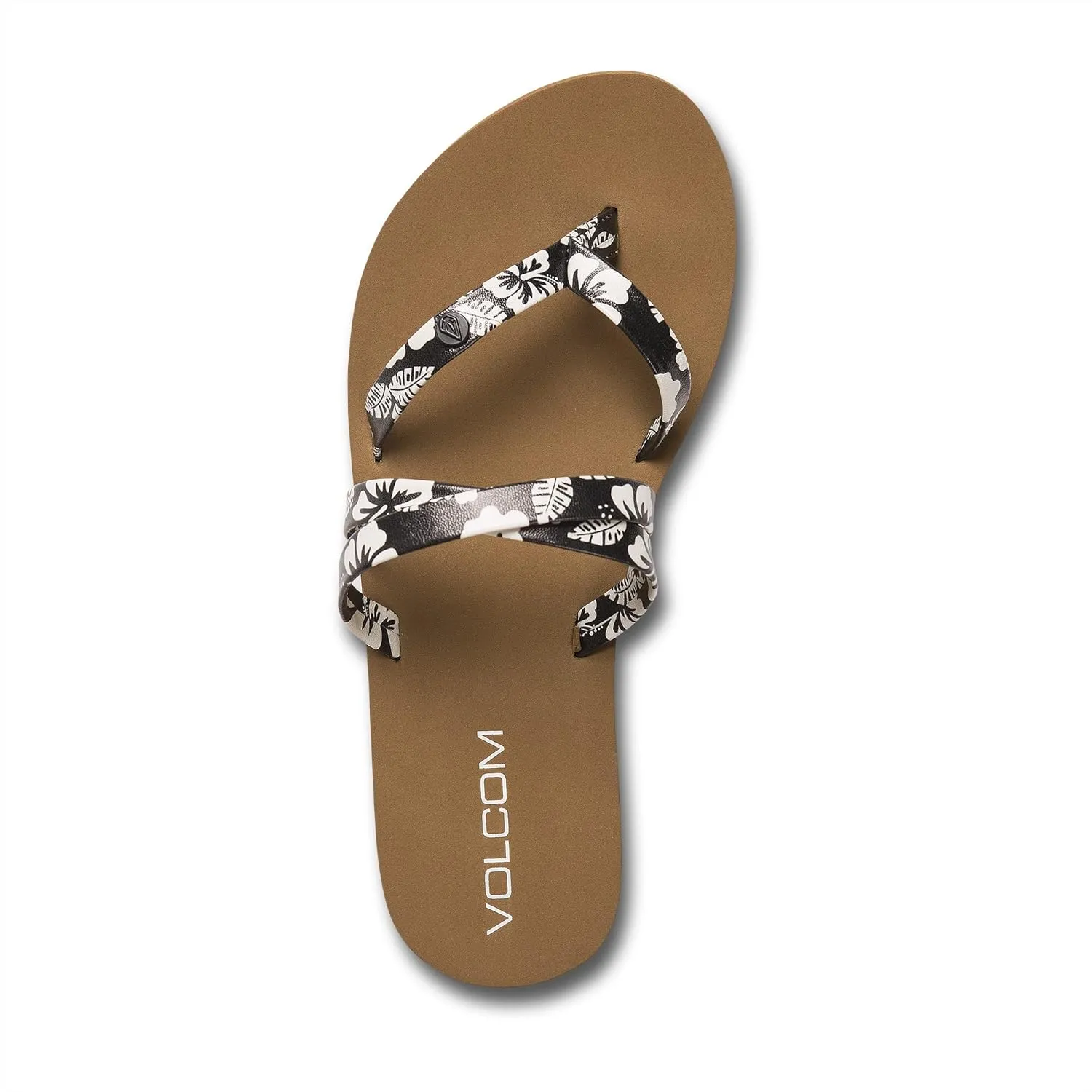 Volcom Girls' Easy Breezy Big Girls Thong Flip Flip Sandals