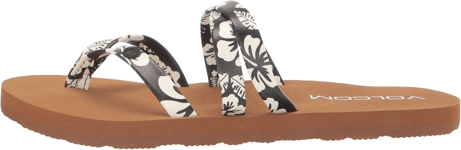 Volcom Girls' Easy Breezy Big Girls Thong Flip Flip Sandals