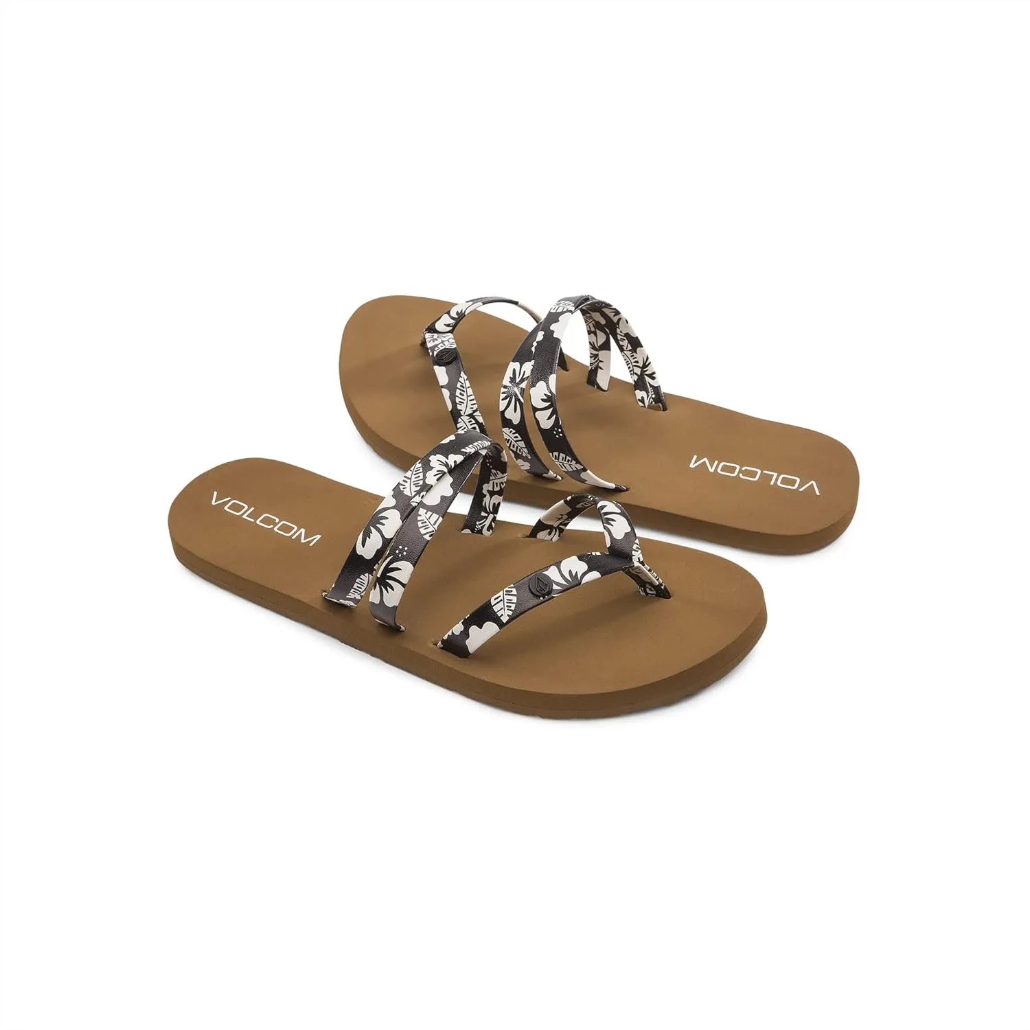 Volcom Girls' Easy Breezy Big Girls Thong Flip Flip Sandals