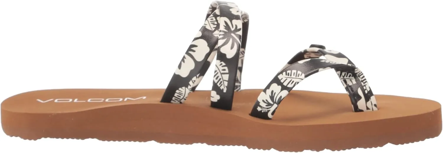 Volcom Girls' Easy Breezy Big Girls Thong Flip Flip Sandals