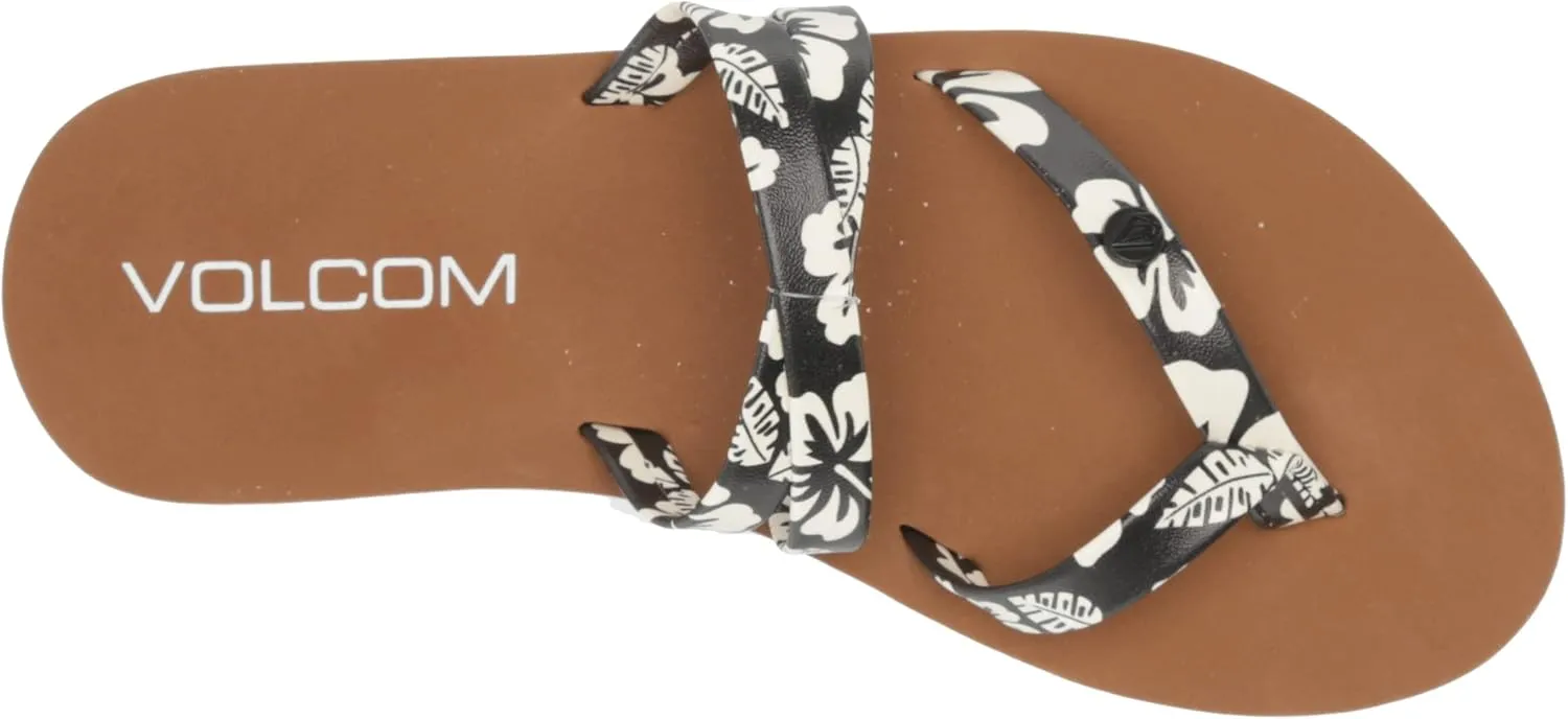 Volcom Girls' Easy Breezy Big Girls Thong Flip Flip Sandals
