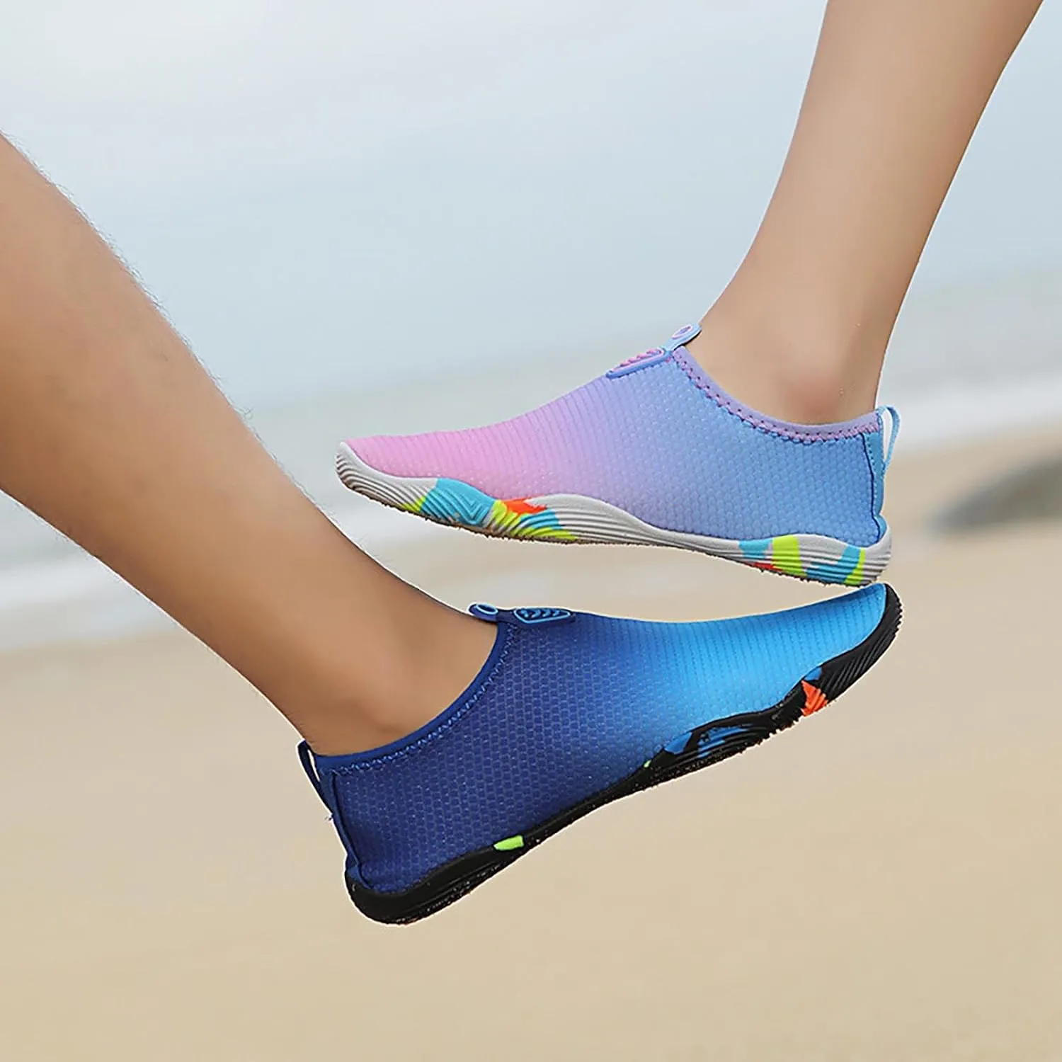 Water Shoes Men Wide Width Barefoot Aqua Socks Quick Dry Women Hiking Water Shoes Mens Water Shoes Wide Aqua Sports Outdoor Shoes for Pool Beach Surf Water Park Yoga