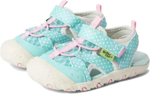 Western Chief Kids Beachcomber Sandals for Toddler and Little Kids - Rubberized EVA Insole, Hook-and-Loop Closure, and Round Toe Silhouette