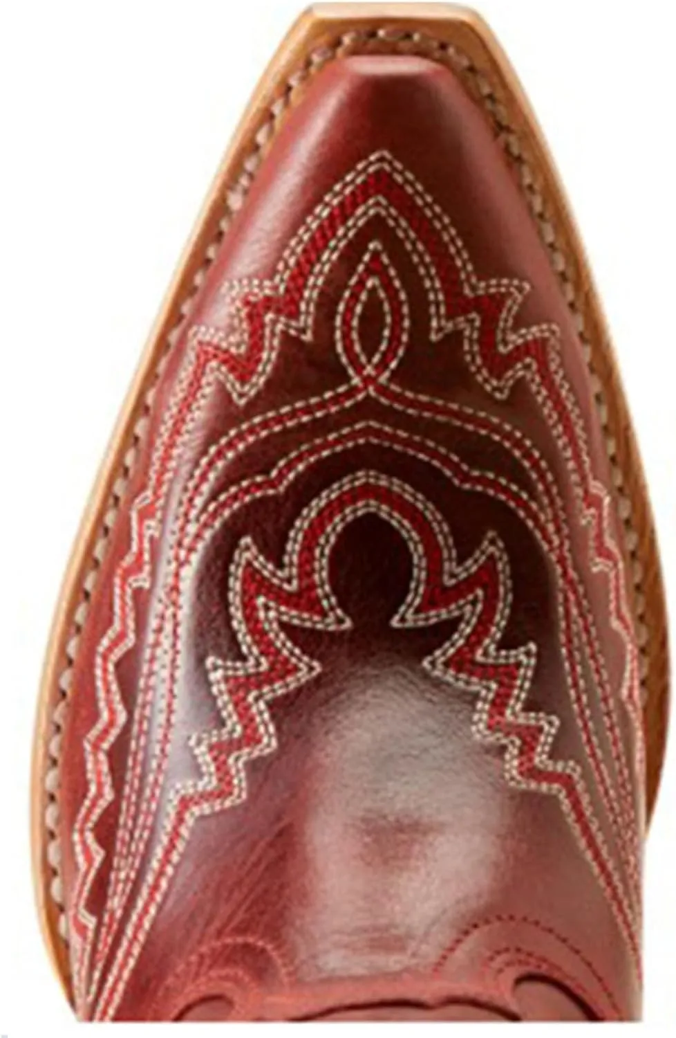 Western Women's Cowboy Boots Fashion Knee-High Boots With Classic Embroidery Side Zipper And Chunky Heel Pointy Toe Dress Boots