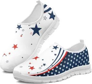 Womens Casual Sneakers, Comfortable Women's Loafers Shoes Slip On Flat Shoes Women's Athletic Shoes