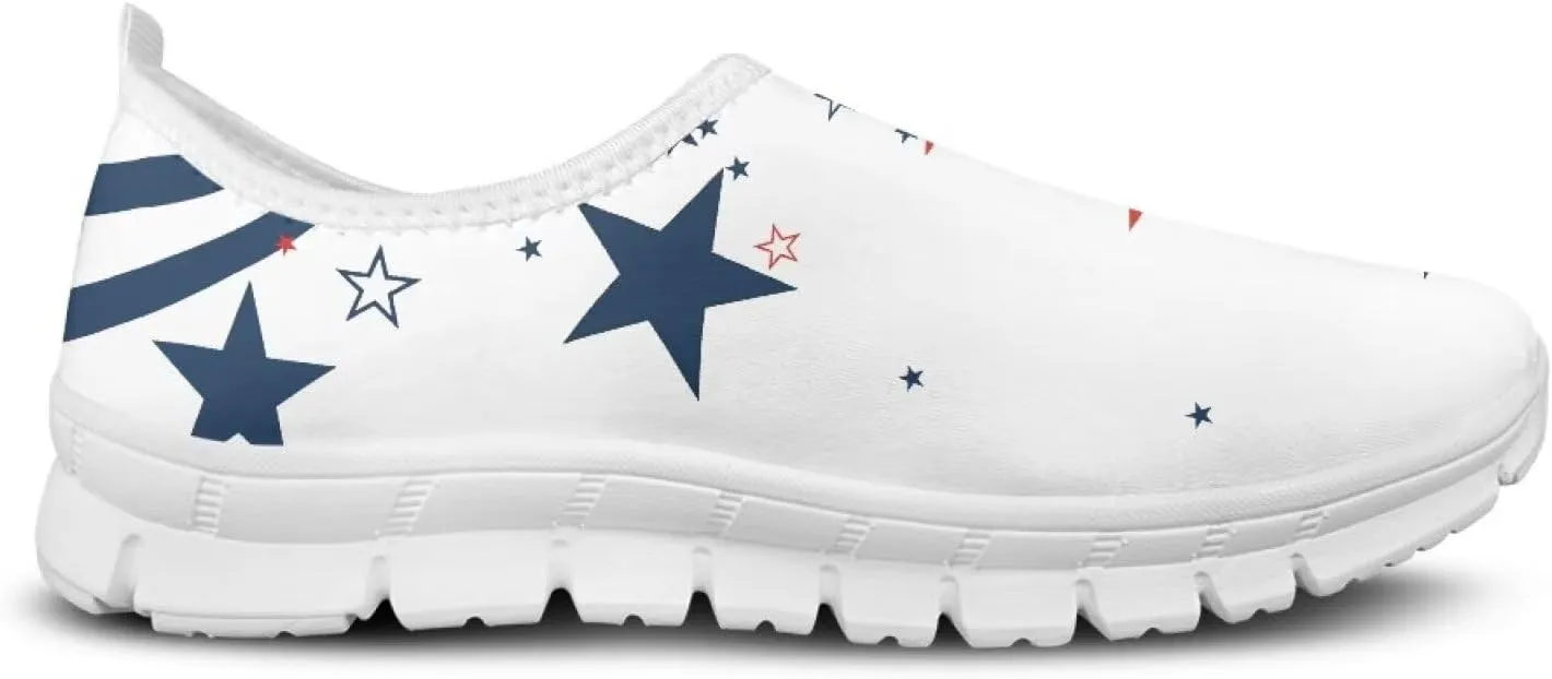 Womens Casual Sneakers, Comfortable Women's Loafers Shoes Slip On Flat Shoes Women's Athletic Shoes