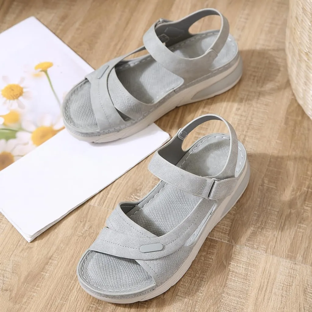 Women's Casual Walking Sports Athletic Sandals Comfortable Hook and Loop Lightweight Outdoor Hiking Summer Beach Sandal