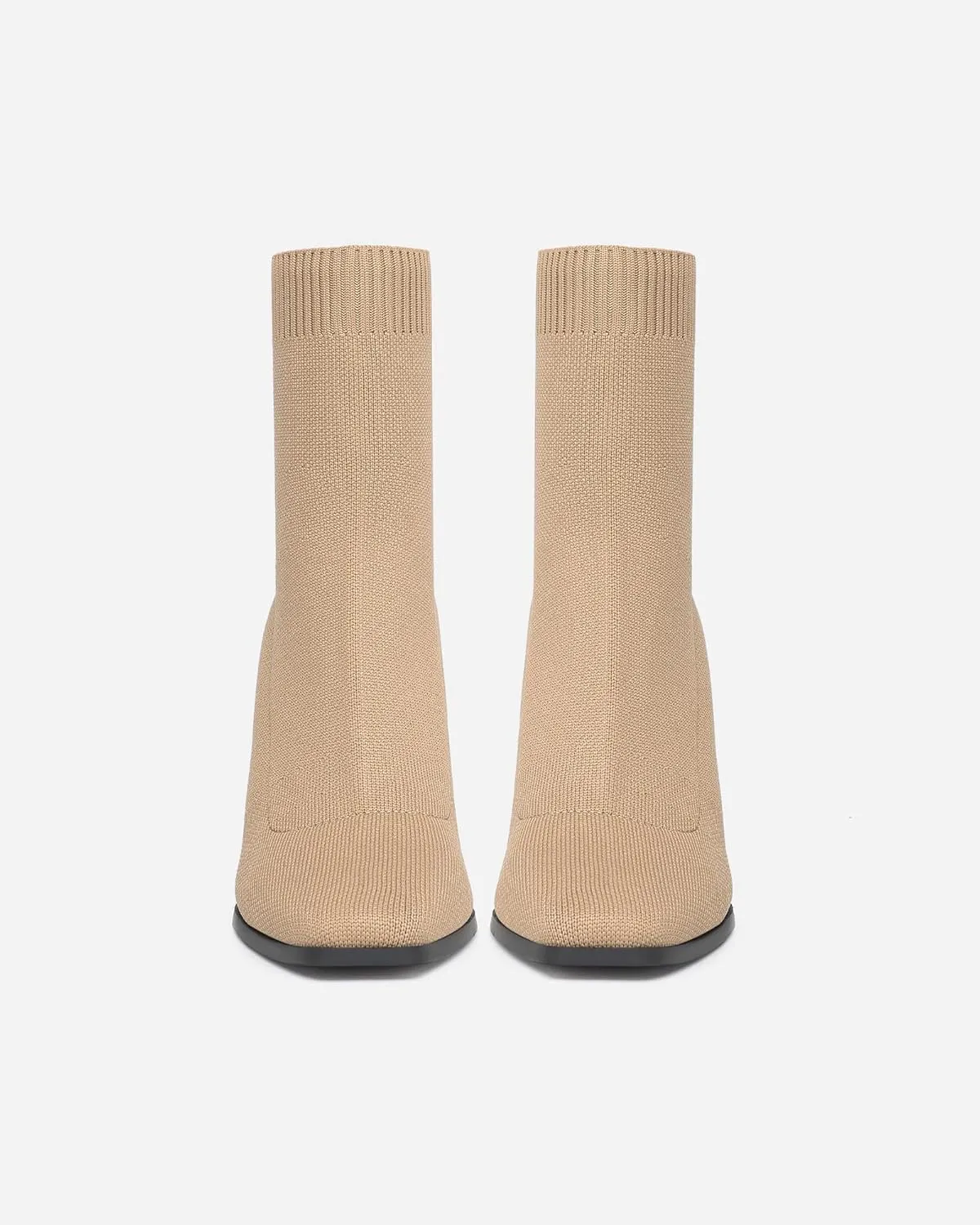 Women's Commute Square Toe Chunky Heeled Ankle Boots