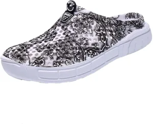 Women's Garden Clogs Shoes Casual Slipper Beach Sandals Anti-Slip Pool Water Shoes Home Slippers Summer Footwear