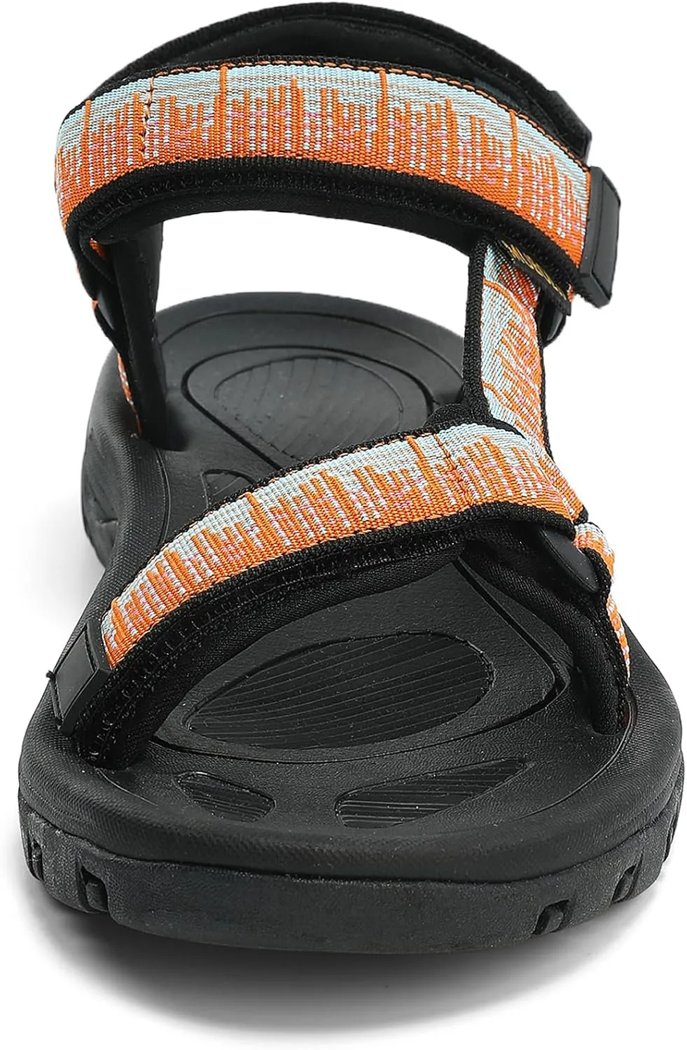 Women's Hiking Sport Sandals Water Outdoor Athletic Shoes With Arch Support Adjustable Velcro Beach Shoes
