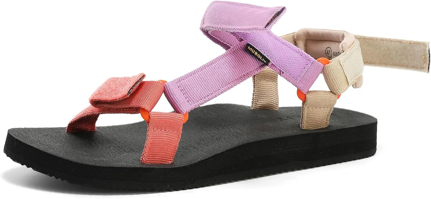 Women's Original Sandals Comfortable Quick-Drying Casual Sport Sandal Walking Hiking Water Sandals With Arch Support