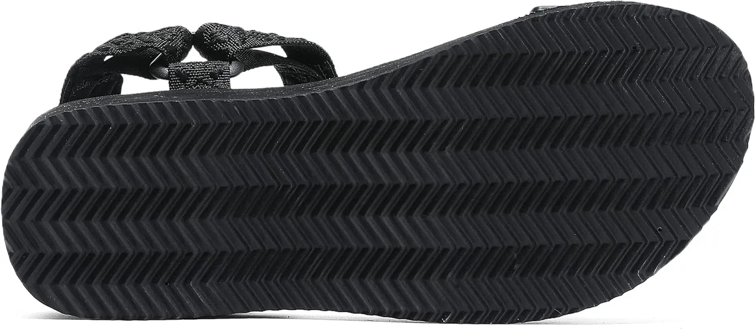 Women's Platform Sandals Casual Wedge Adjustable Velcro Arch Support Yoga Mat Heeled Flatform Sandals Shoes