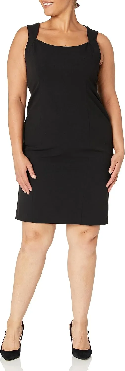 Women's Shawl Collar One Button Blazer & Sheath Dress, 2pc Set