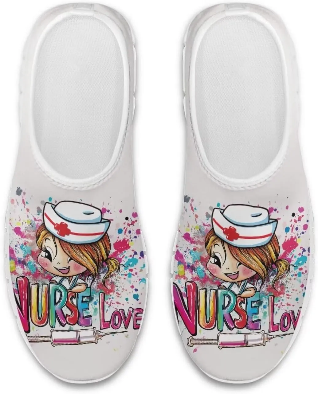 Women's Slip on Sneakers Soft Loafers Non Slip Shoes Comfort Low Top Casual Walking Shoe for Travel Work White Sole Size 5.5-11.5
