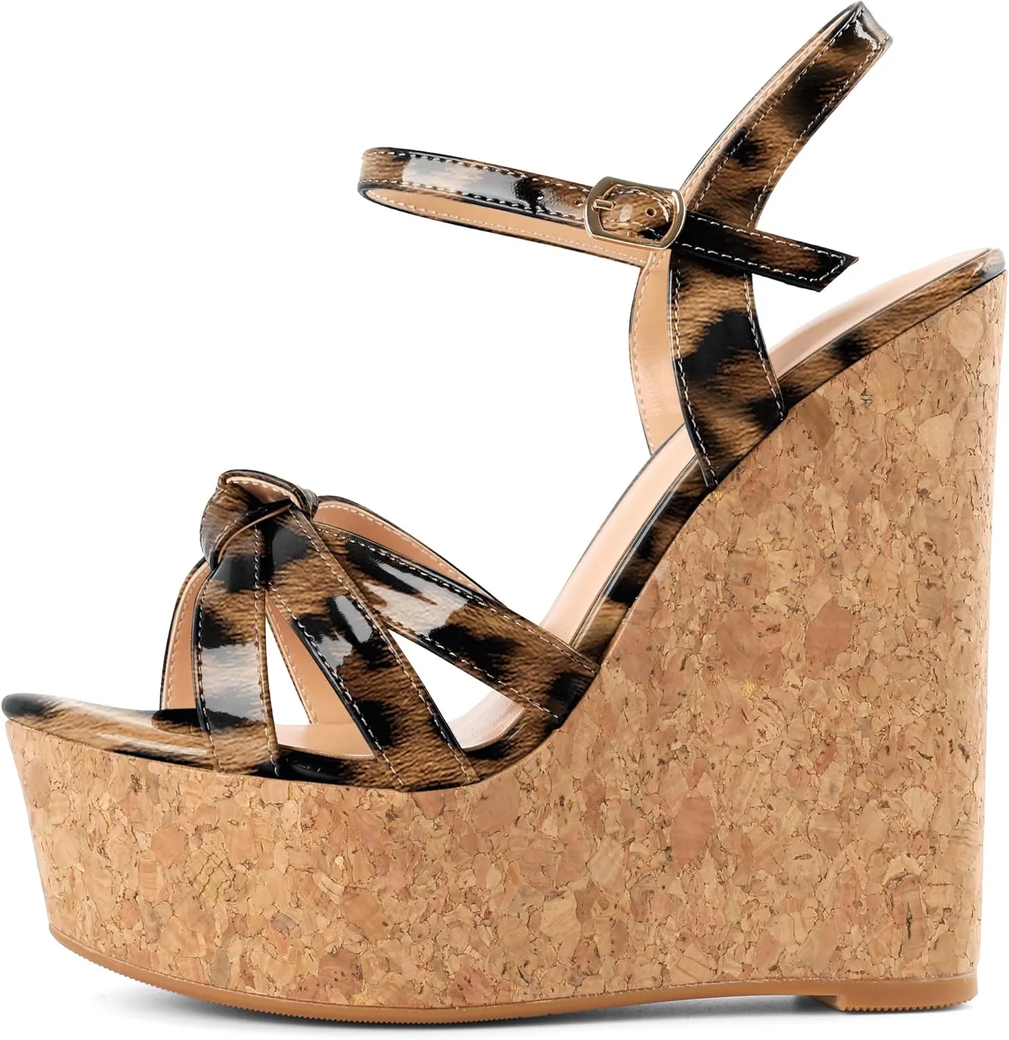 YODEKS Women's Platform Wedges|High Heel Wedge Sandals|Ankle Strap Open Toe Platform Heels